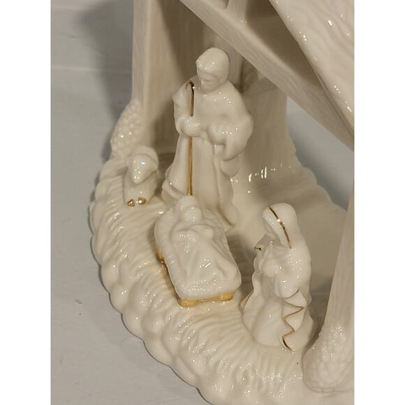 Mikasa Holiday Elegance Mini Nativity Scene Figurine Fine Porcelain Christmas - Picture 8 of 13